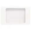 Altronics Blank Electrical Wallplate - Clear/White