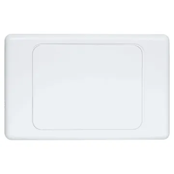 Standard clipsal 2000 electrical wallplate. Fits standard wall box.