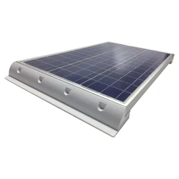 These tough surface mount brackets offer a way to mount solar panels without penetrating the roof of the caravan. They can be attached using a silastic or similar adhesive.