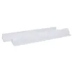 These tough surface mount brackets offer a way to mount solar panels without penetrating the roof of the caravan. They can be attached using a silastic or similar adhesive.