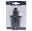 A user wireable 7 Pin round trailer plug. Connects to the trailer with a large 7 pin round socket (P8087).
Suitable for use with W4222 7 core trailer cable.