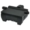 Replacement 7 pin flat trailer socket for chassis mounting to vehicle. Suitable for use with 7 core trailer cable (W 4222).