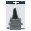 A 12 Pin flat trailer socket. Connects to a 12 pin flat trailer plug (P8096). Suitable for use with 12 core trailer cable.
