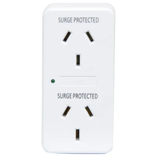 Maximise the flexibility of your powerpoint with this double adaptor.