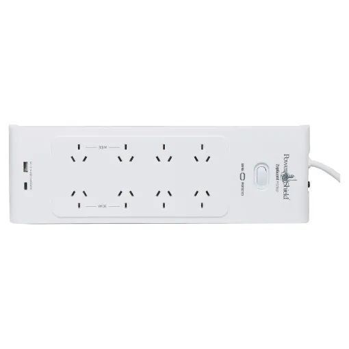 This powerboard will protect your home and office electronics from dangerous surges and spikes and is ideal for charging mobiles, laptops and other small USB powered devices.