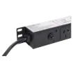 A 15 GPO outlet vertical PDU (power distribution unit) providing a neat solution to supplying mains power to your rack mounted equipment. Simply screw this panel to your rack and plug the equipment in