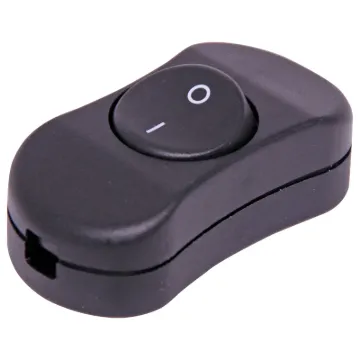 A 2 core in-line low voltage DC rocker switch. Suitable for currents up to 6A. Frame and actuator constructed from UL94V-2 nylon.
Terminals are silver plated brass.