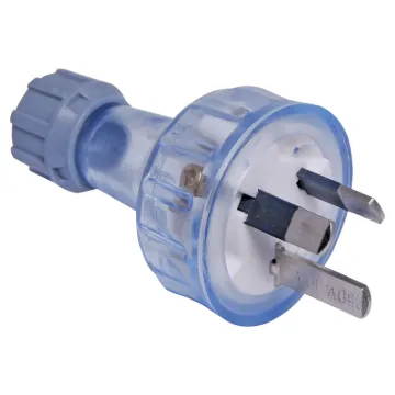 10A Rated. Clear Inline Plug