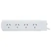 Features 10A overload circuit breaker and 0.9m lead.