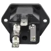 With Fuse Holder
Uses M205 type fuse, with space for a spare.
10A 240VAC