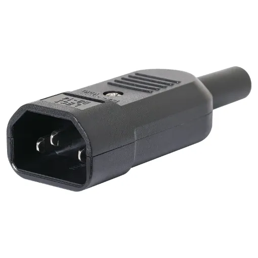 SAA Approved. IEC C14 Male