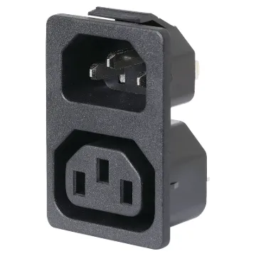 10A 240VAC

Note: Earth pins are linked together.