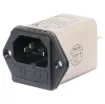 6A 240VAC  with EMI Filter & Fuse.