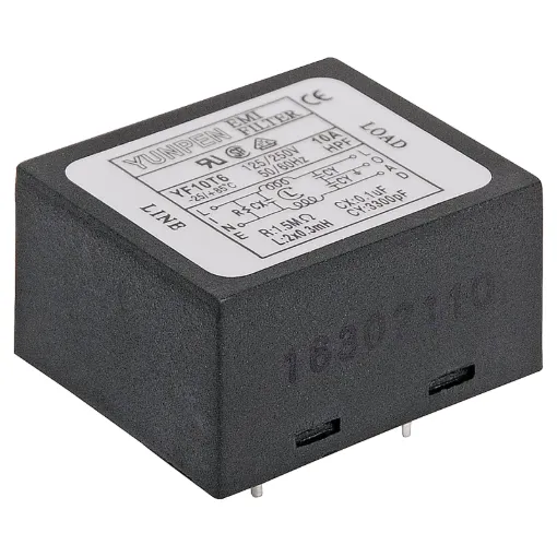6A 240VAC  with EMI Filter & Fuse.