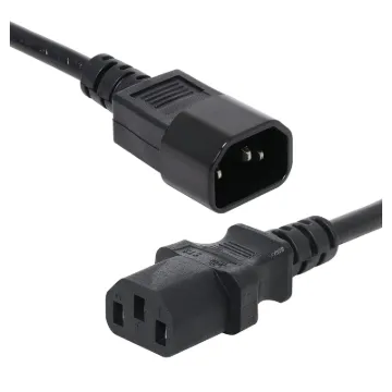 IEC Female to IEC Male 2m. Energy Authority approved