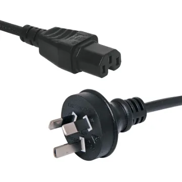IEC15 Female to 3 Pin 1m. Energy authority approved.