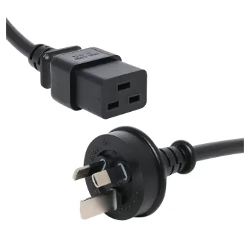IEC C19 Female to 3 Pin 2m. Energy authority approved.