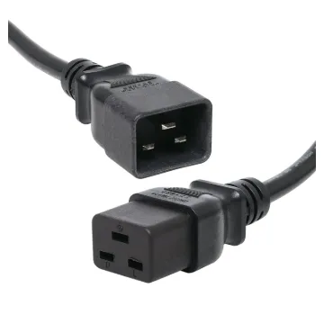 IEC C19 Female to C20 Male 2m 15 Amp rated. Energy authority approved.