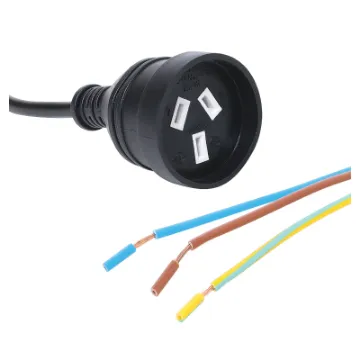 This 3 pin mains power socket cord is designed for use by OEM's and installers to connect to mains powered equipment. It is fitted with 3 pin mains socket and pre-stripped bare ends. Rated to 10A.