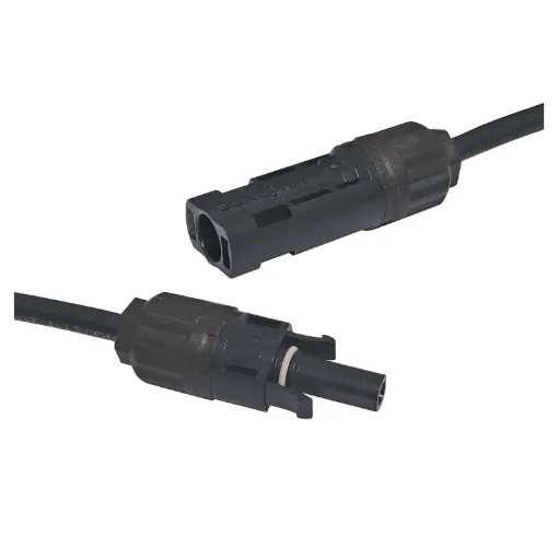 Water & dust proof - IP67 Rated. This lead can be used for connections in photovoltaic solar panel arrays. The fully sealed design is suitable for use in exposed installations.