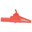 This Banana Plug Crocodile Clips Pair comes with both a red crocodile clip and a black crocodile clip. Simply plug in banana plug probe to make it a crocodile clip connection.