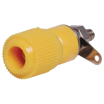 With 4mm Banana Socket. 10A @ 125V AC.
Mounting Hole 8mm.