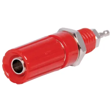 With 4mm Banana Socket and Crosshole.
10A @ 125V AC