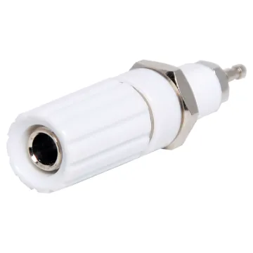 With 4mm Banana Socket and Crosshole.
10A @ 125V AC