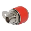 Can be mounted non-insulated (6mm  dia. hole required) or insulated 8mm dia hole. 
Rated at 10A @ 125V AC.
