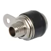 Black. Rated at 10A @ 125V AC.
Can be mounted non-insulated (6mm Ø hole required) or insulated 8mm Ø hole.