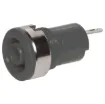 Rated at 10A @ 125V AC. 12.2mm diametre hole cutout.  Depth from front panel 29mm.