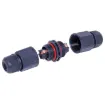 Ideal for joining electrical cables in the field. Protected from dust and moisture ingress - even if continually submerged in water. Rated to 250V, 16A. Suitable for round cable sizes 6-10mm OD.