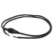 Supplied pre terminated, overall length 1m. Bare ends. Ideal for use with outdoor LED strips, garden lighting etc.