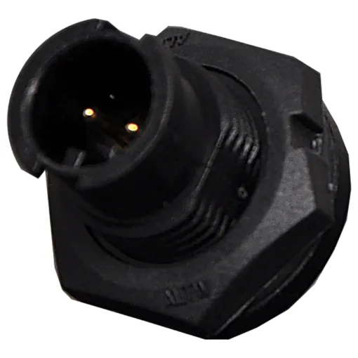 IP67 rated waterproof 2, 4 and 6 pin connectors for installations outdoors or in areas prone to moisture build up. 2 pin rated at 5A. 4 & 6 pin rated at 2A.  

Cable Entry: 4.5-6.5mm
