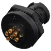 IP67 rated waterproof 2, 4 and 6 pin connectors for installations outdoors or in areas prone to moisture build up. 2 pin rated at 5A. 4 & 6 pin rated at 2A.