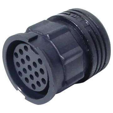 A IP67 18 pin line cap.