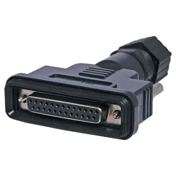 IP67 Rated Waterproof DB25 Female Line Connector. PCB Connections. Mates with generic DB25 Male Connectors.