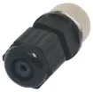 Male and female line connectors include metal screw on collars, with heavy duty plastic cable entries. Chassis connectors feature metal outer construction with plastic insert. Ideal for heavy duty industrial & marine applications. 5A rated. LTW M12 series