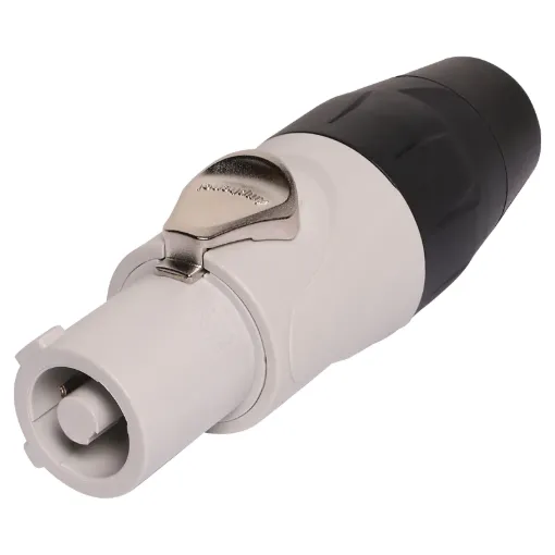 Extra heavy duty Amphenol Power connector as used in commercial heavy duty power applications. Power Out. HP-3-FG 25A 250V. SAA approved.