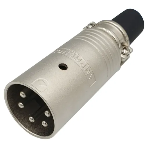 The EP Series has set the standard in high performance speaker connectors. Apart from its durability and strength, it offers consistent superior power handling capabilities. Amphenol EP-5-12.