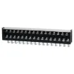 Barrier Terminal Block, with screw connection. Rated 20A at 300V.