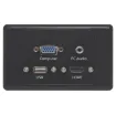 Flylead type HDMI, VGA, USB type A and 3.5mm. Includes flylead connections for easy on-site termination.