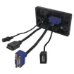 Flylead type HDMI, VGA, USB type A and 3.5mm. Includes flylead connections for easy on-site termination.