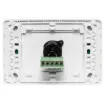 5pin XLR microphone connector mounted horizontally on a Clipsal pro wall plate. &quotOne-Shot&quot version with screw terminal connections for quick and easy connection on site.
