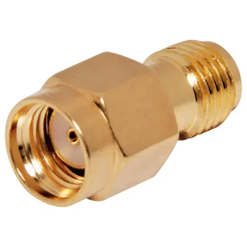 Male RPSMA to Female SMA Adaptor.