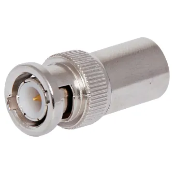 Crimp type plug to suit RG213 coaxial cable