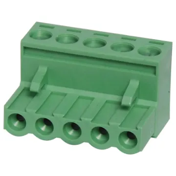Non UL approved version of P 2515.
Screw Terminal Plugs.
Rated 10A at 300V.
Cable hole entry size up to 4mm2 or 12AWG.