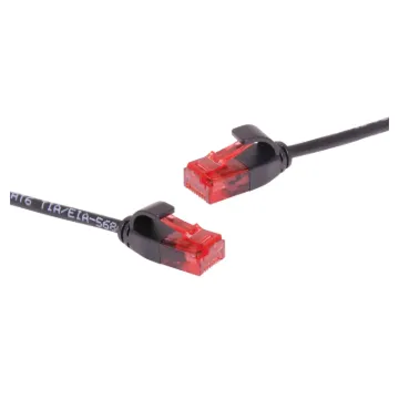 Ultra thin cables, ideal for high density patch use.