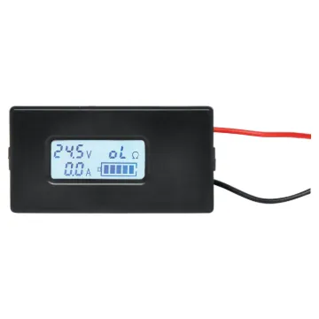 This compact flush mount panel display provides an easy way to monitor battery voltage, approximate level, load current and resistance.