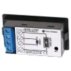 This compact flush mount panel display provides an easy way to monitor battery voltage, approximate level, load current and resistance.
